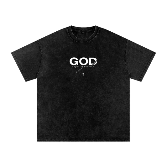God Is Good Oversized Cotton T-Shirt